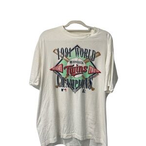 Minnesota Twins 1991 world series t-shirt